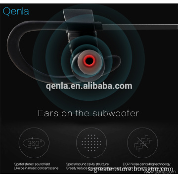 Genuine Qenla U9 Wireless Bluetooth Neckband Stereo Headphone&V7 Bluetooth Earphone with retail box